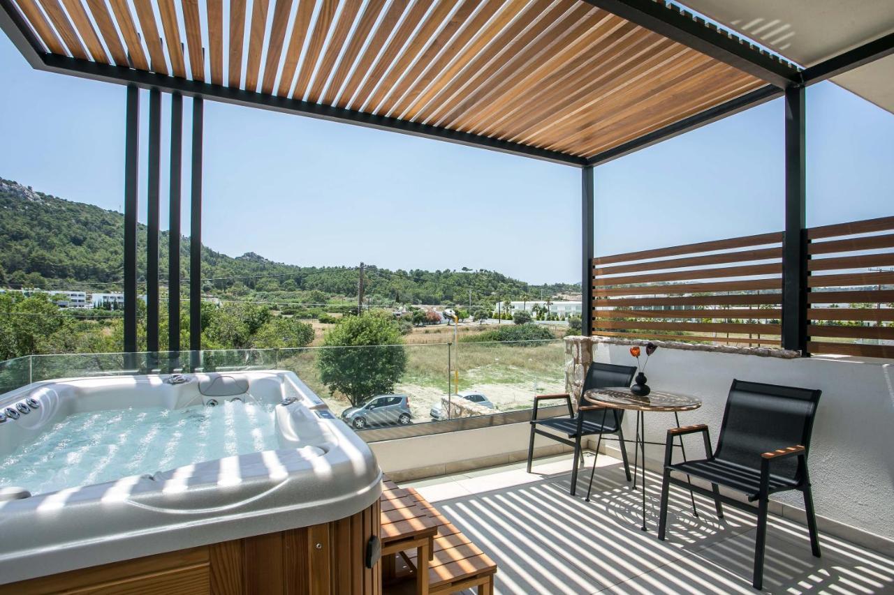 Nόka Suite Apartments Faliráki Kültér fotó